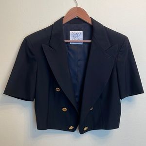Moschino Cheap and Chic Short Sleeve Blazer